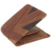 Union Jack Leather Mustard Wallet