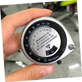 Healeved Cinta Métrica Corporal Retráctil De 59 Pulgadas Con Calculadora Bmi Para Medición Precisa De Cintura Y Composición Corporal Ideal Para Uso En