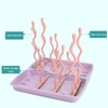 Baby Bottle Drying Rack PP Safe Foldable Portable Baby Bottle