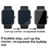 3D Screen protectors Compatible with IDW25 1.83” KALINCO Smart Watch,