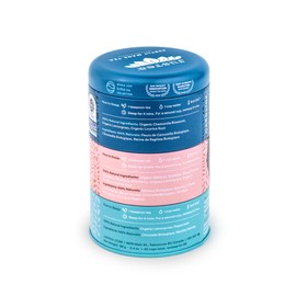 JusTea Herbal Tea Trio | Stacking Tins Variety Pack with Hand Carved Tea Spoon | Loose Leaf | Caffeine Free | Award-Winning | Fair Trade | Non-GMO