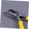 Gadpiparty Bent Nose Pliers DIY Pliers with Flat Jaw for