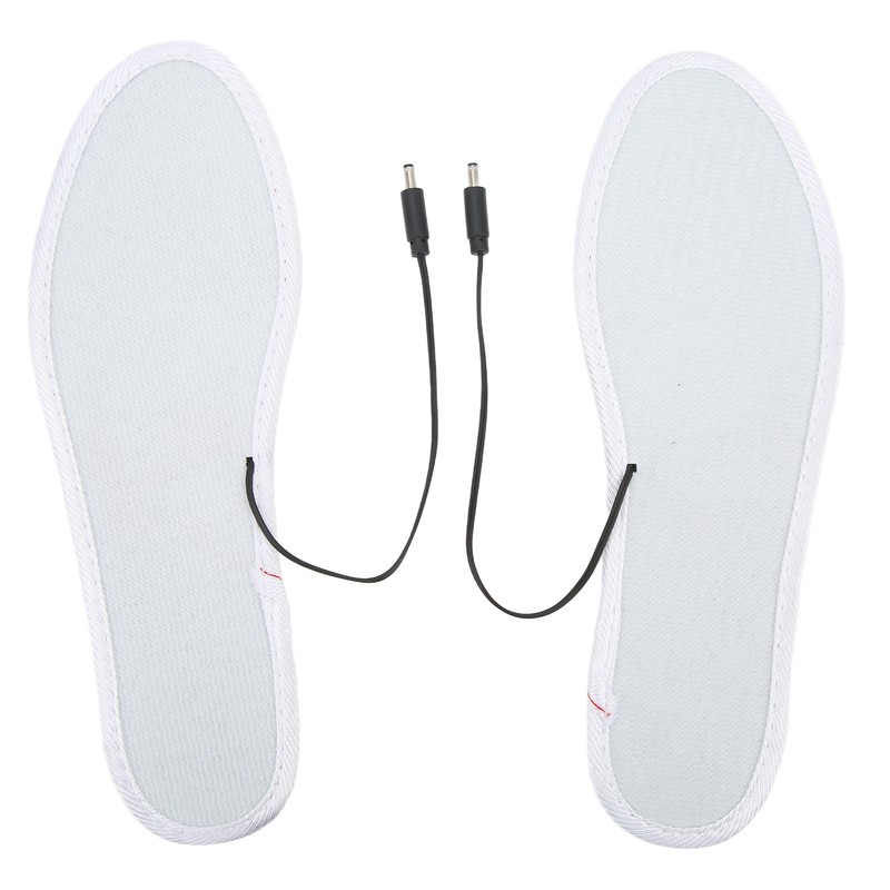 2Pcs Electric Heated Insoles Smart 3 Gears Temperature Adjustment Warm