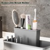 SOVGIZF Sponge Holder for Kitchen Sink,Sink Caddy Organizer with Removable