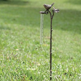 SPI Home 33079 Bird Rain Gauge Garden Stake