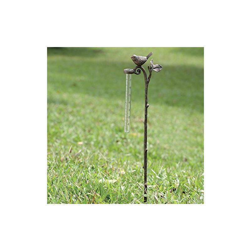 SPI Home 33079 Bird Rain Gauge Garden Stake