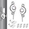 UrbanPulse Crescent Lock, Window Lock, Crescent Lock for Aluminum Sashes,