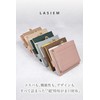 LASIEM Leather Wallet, Genuine Leather, Mini Wallet, Trifold Wallet, Anti-Skimming,