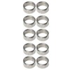10Pcs Washer Spacer 15mm OD 12mm ID Stainless Steel Hardware