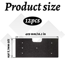 4-Pack Wh01x35719 Lint Filter For Ge Washer Dryer Combo,Hand Washable And Reusable,Models: Pfq97hspvds,Ge All In One Washer Dryer Filter,Ge Profile Washer Dryer Combo Foam Filter,Washer Dryer Combo