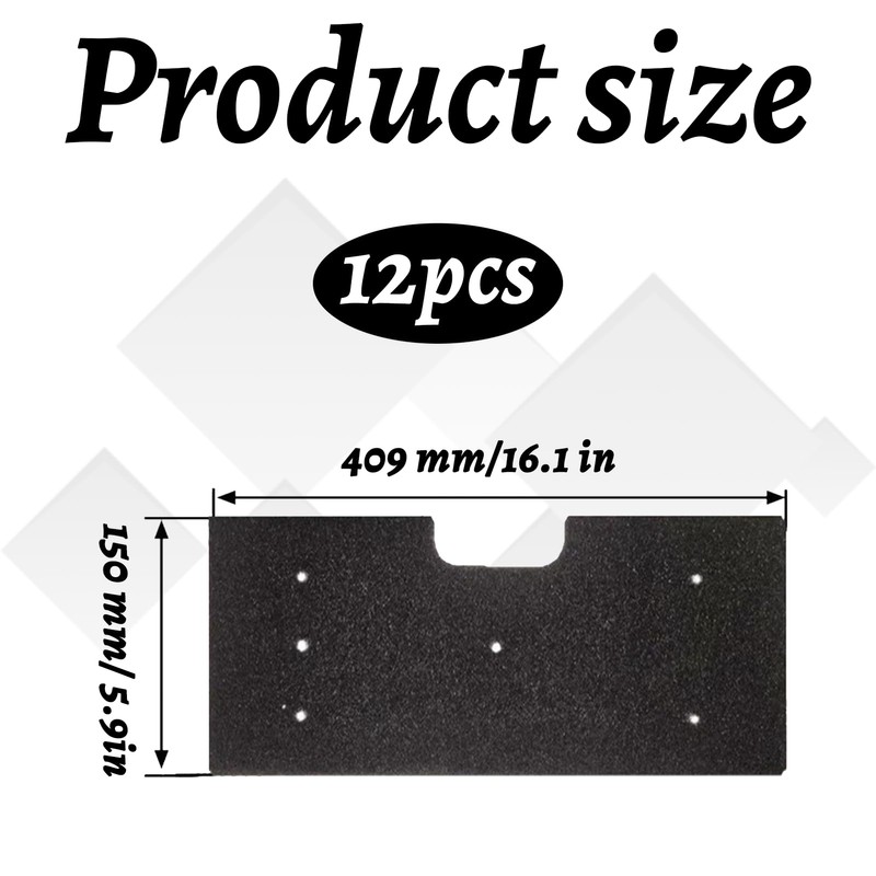 Foam Filter For GE Profile 4PCS | For GE Washer