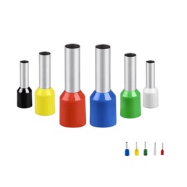 Blue Wire Ferrule Connectors- 1000PCS 18AWG 1.0mm² Crimp Pin Cord End Terminals.