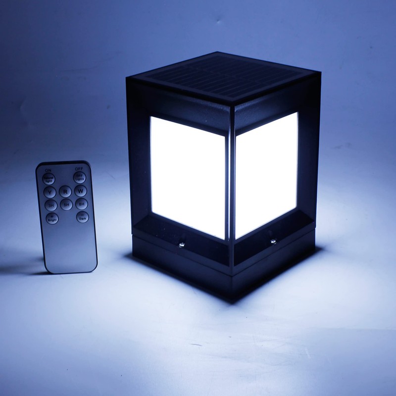 Solar Lamp Solar Fence Post Lighting Lamp Fence Lighting Post
