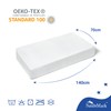 NatureMark Pack of 2 Children's Terry Fitted Sheets Cuddly Soft