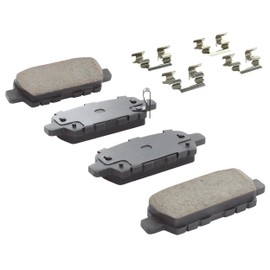 QUALITY-BUILT Premium Semi-Metallic Rear Brake Pads (1001-0905AM) Compatible with 2003-2024 INFINITI/Nissan (350Z/EX35/EX37/FX35/FX37/G25/G35/G37/Maxima/Murano/Pathfinder/Q40/QX50/QX70/Rogue & More)