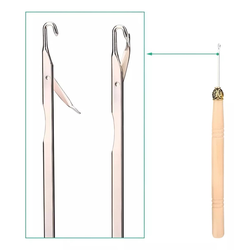 Ganchos Para Extensiones De Cabello 2 Piezas