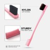 3-Piece Teasing Brush Set Bristles Hair Brush 3 Rows Teasing