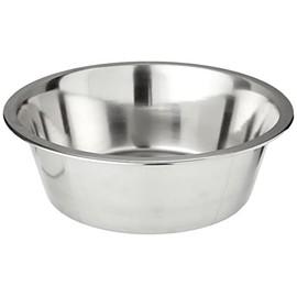 Pet Platter Stainless Steel Pet Bowl, 25 cm/ 10-Inch