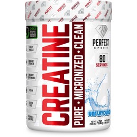 Perfect Sports - Creatine Unflavoured 400 g - Fuerza  Potencia Deportiva - Sabor Neutro                                                               