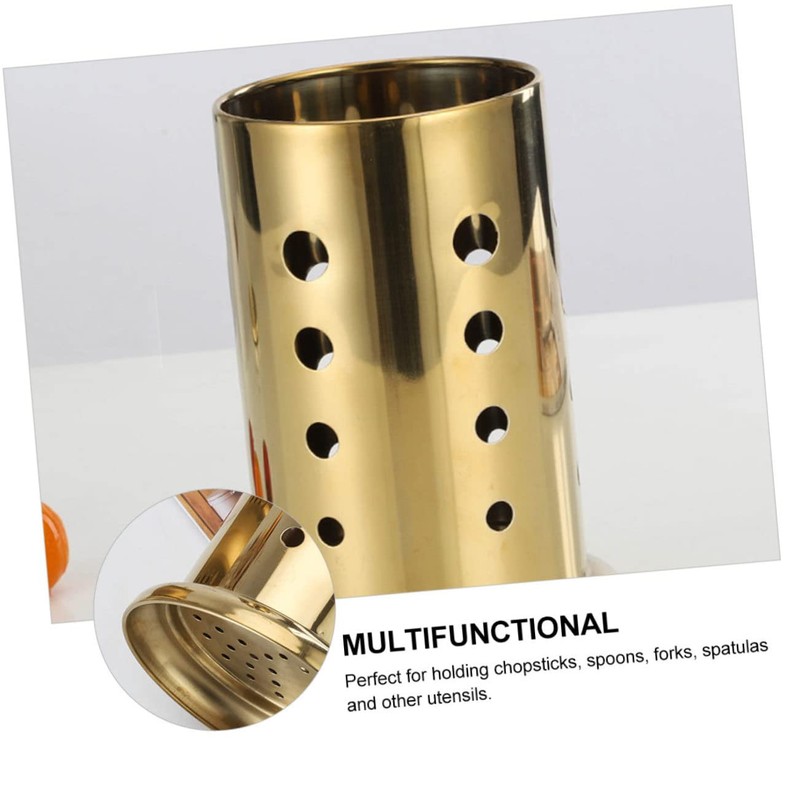 GRIRIW Fork Chopsticks Organizer Stainless Steel Cutlery Drawer Organiser Small