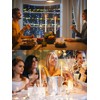 Funtery 48 Pcs Flameless LED Taper Candles 11 Inch Battery