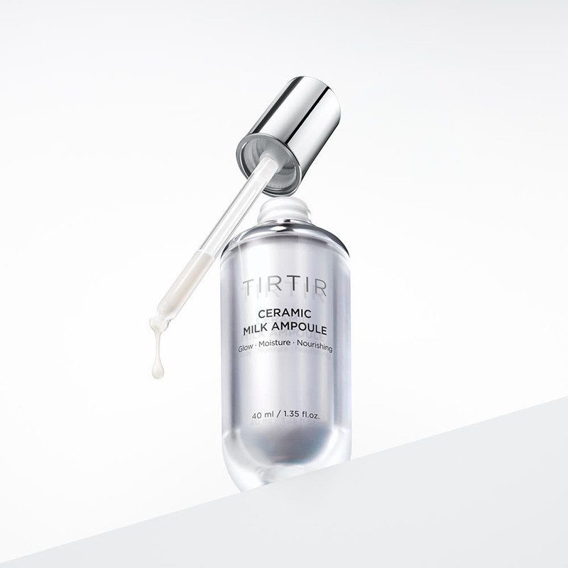 Tyrtir Large capacity ceramic cream + milk ampoule duo set