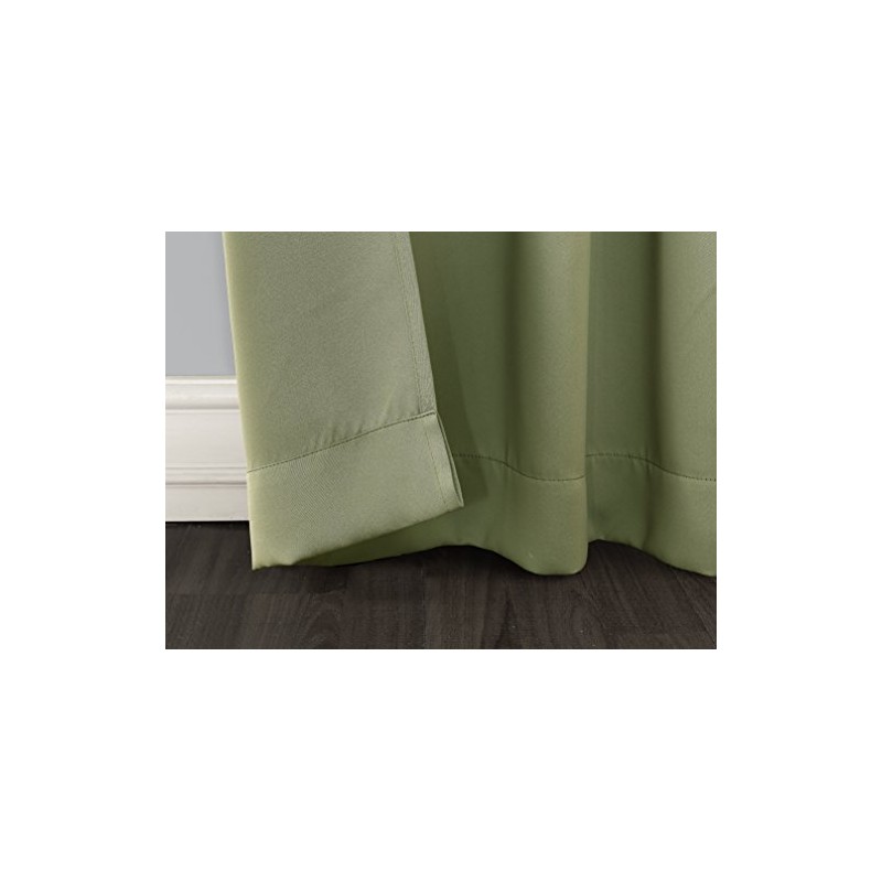 Sun Zero - Panel de cortina Easton Blackout con bolsillo