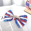 4th of July Patriotic Hair Bows American Flag Alligator Clip