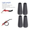 4PCS Flux Core Gasless Nozzle KP1939‑1 Flame Retardant PTFE Electric