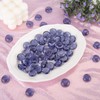 DomeStar 1LB Flat Glass Marbles, Purple Decorative Marbles for Vases