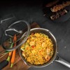 Bakoniion Hybrid Nonstick 1.5 QT Saucepan with Lid, Stainless Steel