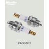 Hicello 2 Pcs L7T Spark Plugs, 2 Stroke Spark Plug