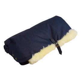 Naturasan HW-02 Lambskin Hand Warmer, Warm Pram Hand Muff with Lambskin Lining, Muff, Kiwa, Buggy, Jogger, Bike Trailer