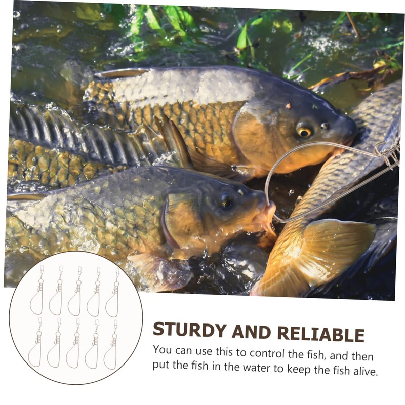 BESPORTBLE Sets Stainless Steel Fish Metal Fish Stinger Portable Device