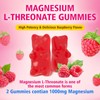 2 Pack Magnesium L-Threonate Gummies 1000MG, Magnesium Threonate Supplement for