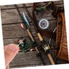 CORHAD Fishing Hook Holder Tool 3pcs Brass Hooks Catfish Tackle