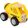 Small Foot betoniera, Veicolo Giocattolo per Bambini, in Legno 100%