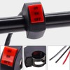 Bike Handle Switch ONONOFF Handlebar Switch 2PC 12V 7/8 22mm