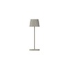 Blomus KODU Mobile Rechargeable LED Table Lamp - Silk Grey