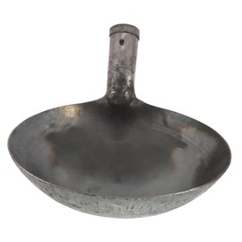 Mipcase Metal Dung Cleaning Shovel Heavy Duty Metal Ladle for Efficient Waste Removal for Construction and Plumbing Large Capacity for Sludge