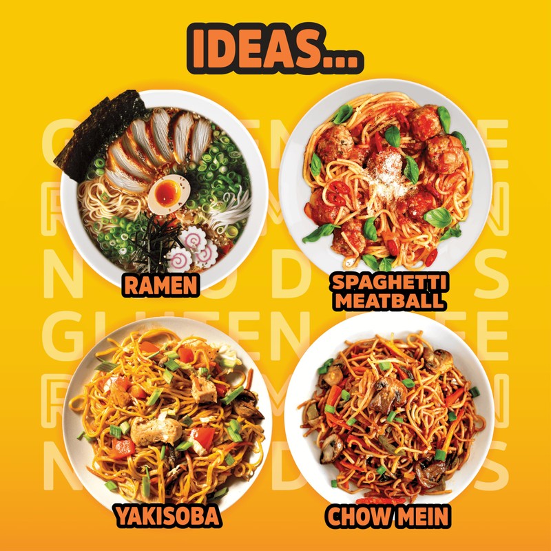 Gluten free ramen noodles (10 packs) gf gluten free noodles