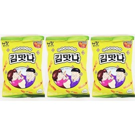 Korean Snack, Brs Seaweed Snack,160g, Pack of 3