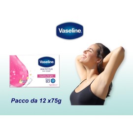 Vaseline Healty Plus Healthy Bright Soap 12x75g | Pack of 12