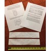 Cuckoo Clock Parts Paper Bellow Recovery 12”x2” inch with Instructions