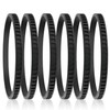 6 Pack 45-69-0010 Replacement Blade Pulley Tires Deep Cut Band