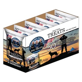 Founding Fathers Soft and Chewy Dog Treats, Chicken, 16 Ounce (Pack of 6)