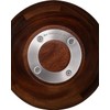 Premium Solid Walnut Wood Mixing Bowl, Compatible with KitchenAid 4.5