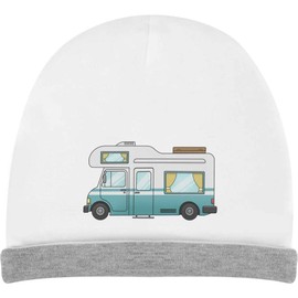 Azeeda 'Motorhome' Kids Slouch Hat (KH00037698) White