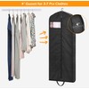 MISSLO 65" Long Garment Bags for Travel Dress Bags Wedding