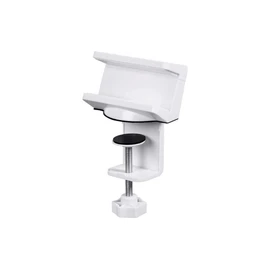 Monoprice Desk Clamp Holder - White For Surge Protectors, Power Strips, USB Hubs - Workstream Collection